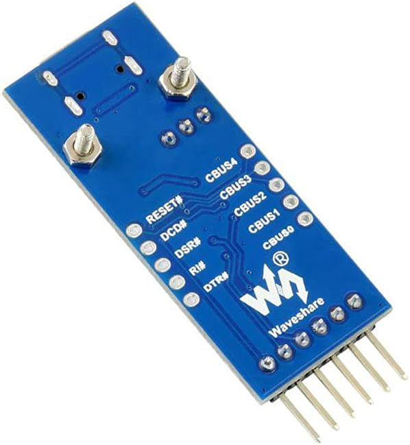 FT232 USB to UART (TTL) Communication Module, USB-C Connector, Compatible 3.3V/5V Logic Level, Supports Mac OS, Linux, Android, Wince, Windows 7/8/8.1/10/11...