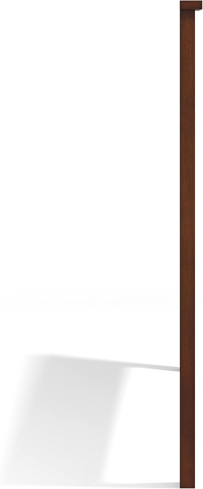 Glenwillow Home Farmhouse Style Wood Panel Headboard in Cherry - Full Size