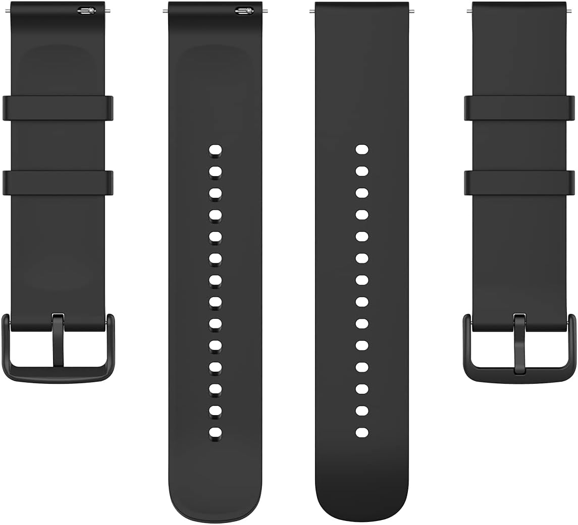 E ECSEM Bands for LIVIKEY 41MM, Sport Band Silicone Wristbands Replacement for Smart Watch for Men Women