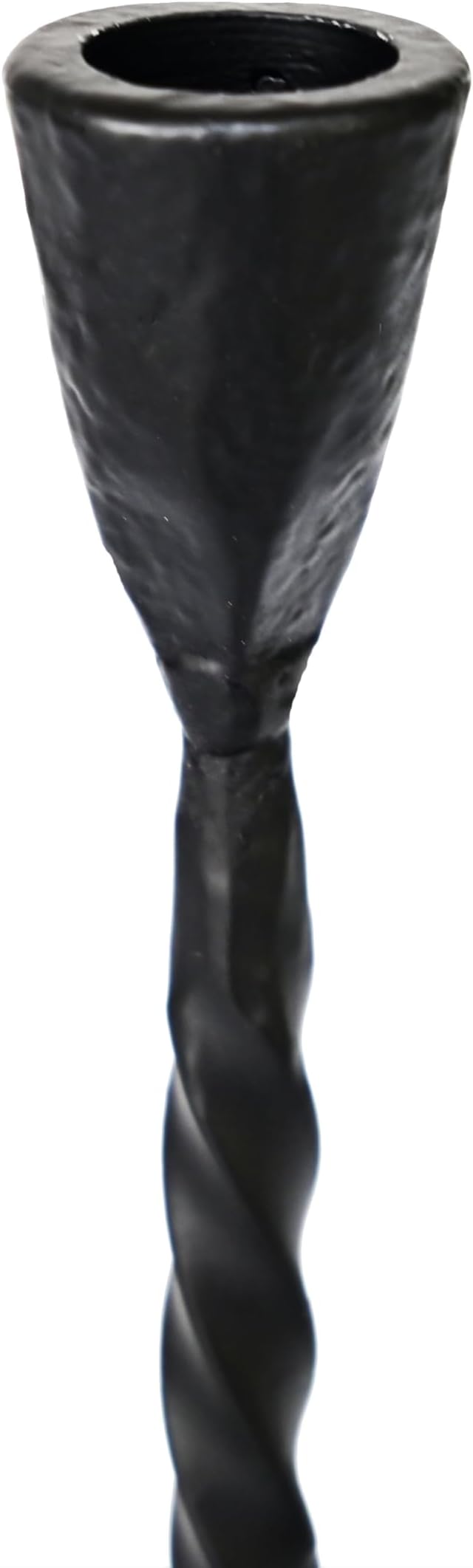 Black Taper Candle Holder Set of 2,Vintage Candle Sticks Holder Decor,Wrought Iron Candle Holder for Table Centerpiece,Halloween,Wedding,Christmas