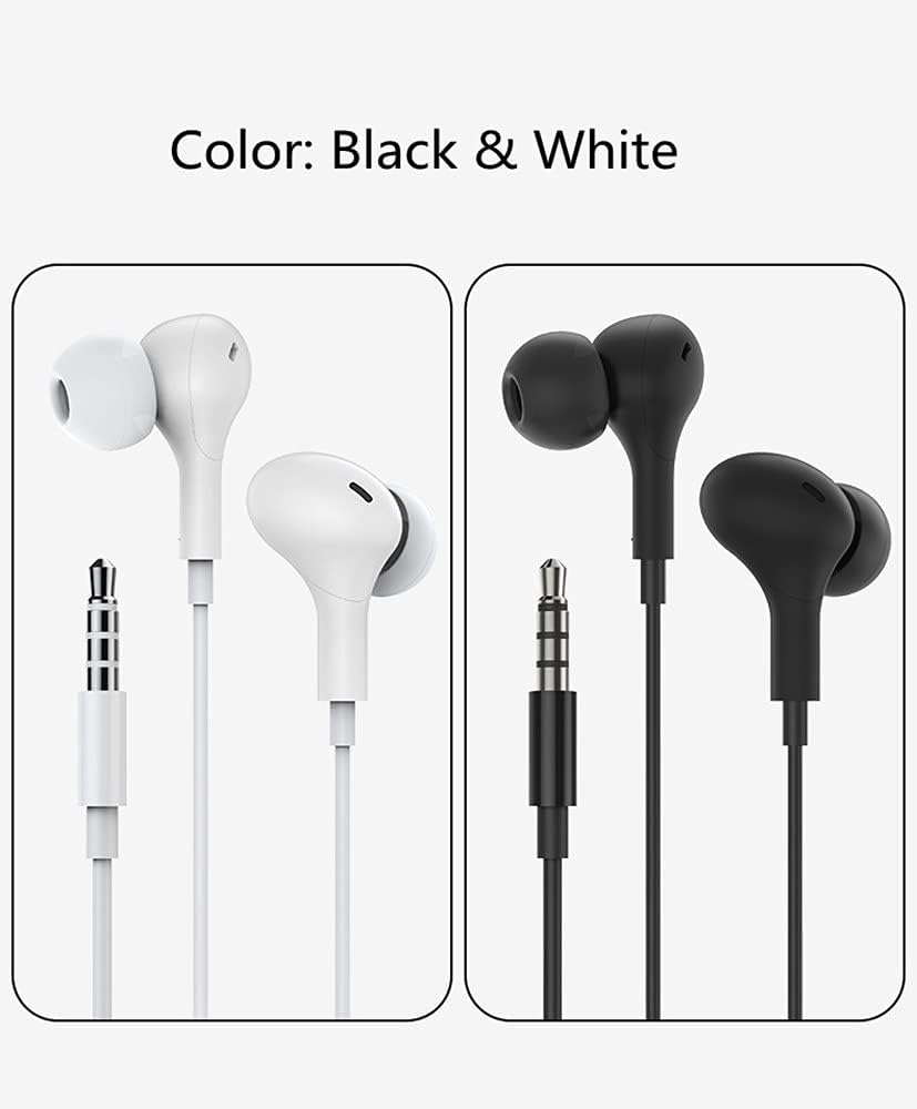 Earbuds Noise Cancelling Wired Magnetic Earphone Headphones for Samsung Galaxy A13 A23 A03S A02S A12 A22 A32 A42 A52