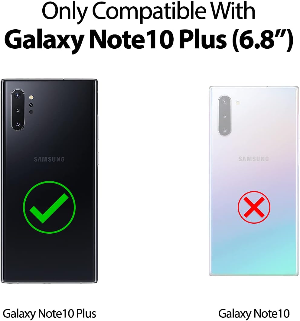 GOOSPERY Liquid Silicone Case for Galaxy Note 10 Plus (2019), Silky-Soft Touch Full Body Protection, Pink Sand