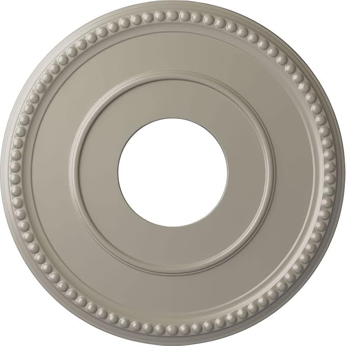 Ekena Millwork Bradford Ceiling Medallion, Pearl White