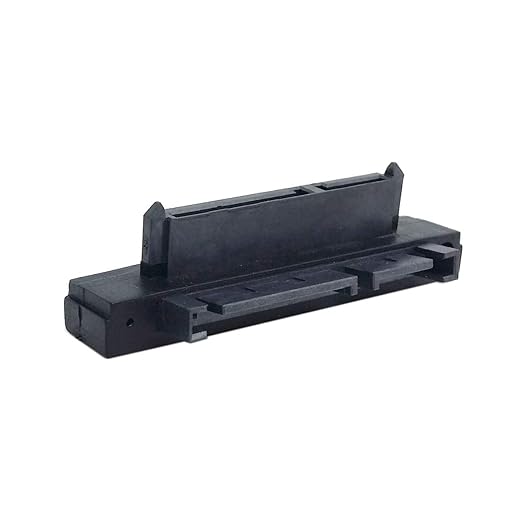 chenyang SATA Male to SATA Female 90 Degree Down Angled Gender Changer Connector Adapter for 2.5/3.5" Hard Disk Drive