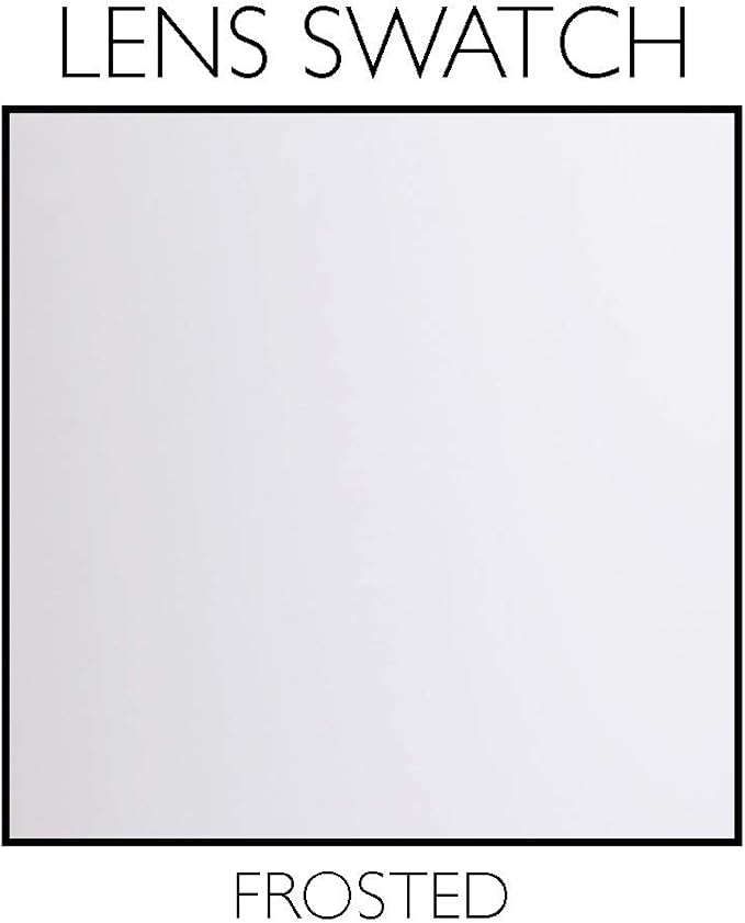 Design House 517805 Traditional 2-Light Indoor Semi-Flush 12 Inch Ceiling Mount Square Frosted White Glass for Bedroom Hallway Kitchen Dining Room, White