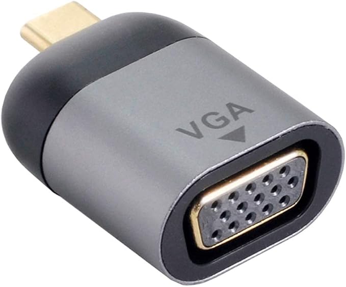 chenyang USB C to VGA Adapter VGA to USB Type C Cable Monitor Adapter for Tablet Phone Laptop 1080p 60hz