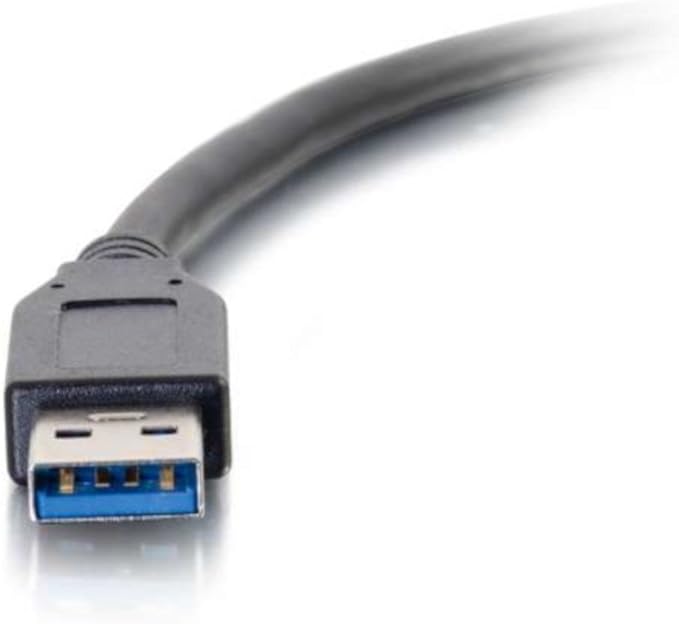 C2G 6FT USB 3.0 Cable, USB C Charger for Apple iPhone 15/15 Pro, Samsung, Google, & Android Phones Durable Cable - USB A to C (28832)