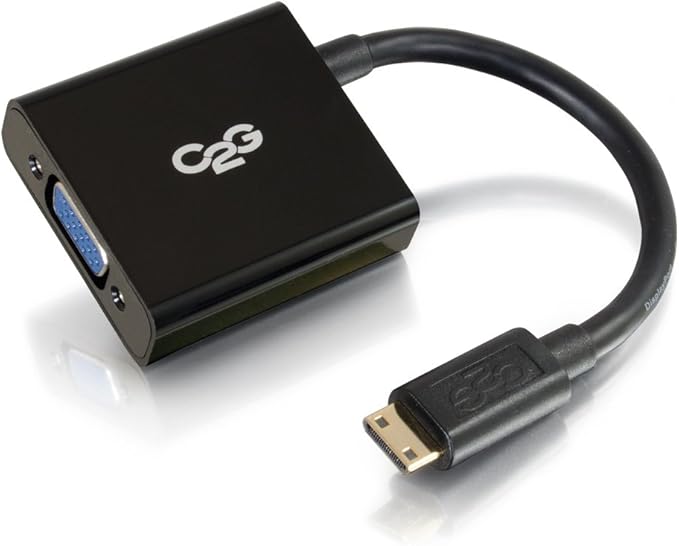 C2G/Cables To Go 41350 HDMI Male to VGA Female Adapter Converter Dongle