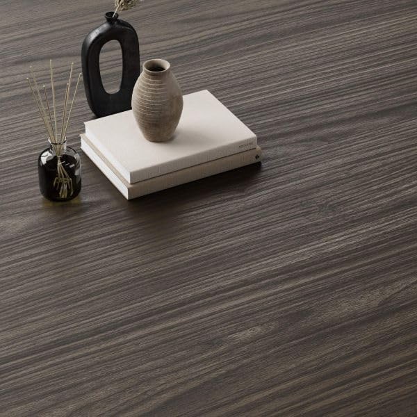 Mobili Fiver, Riccardo Wall Bedside Table, Dark Walnut, Made in Italy