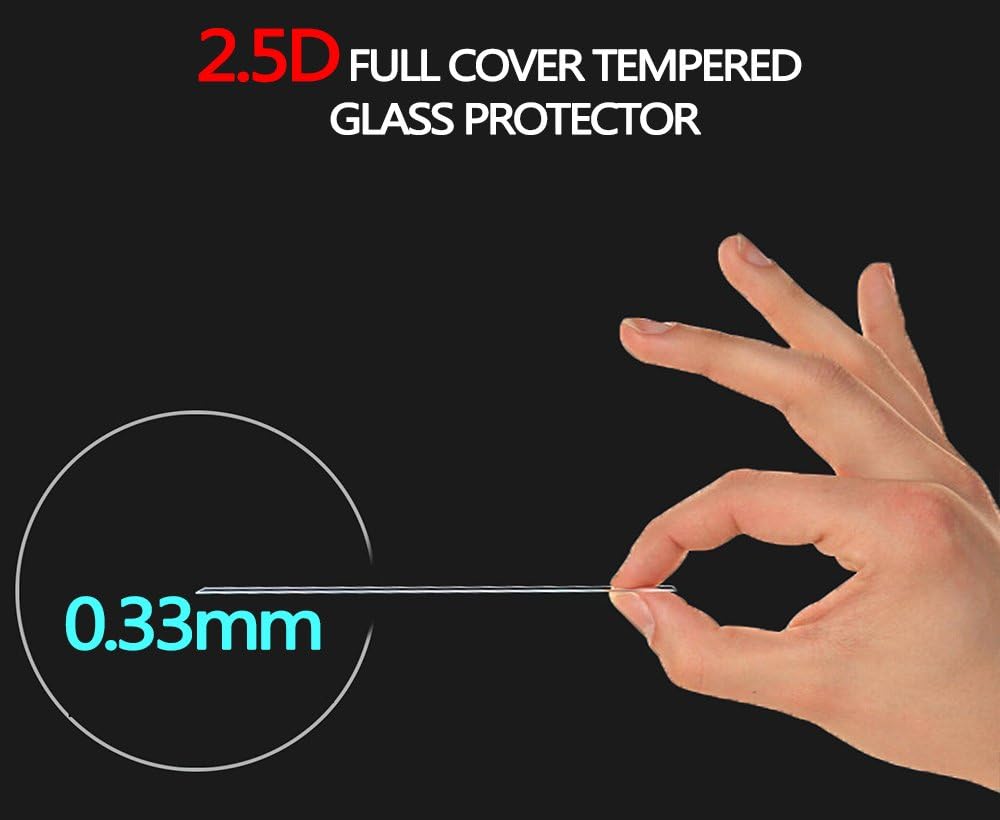 Nakedcellphone [2-PACK 9H Hard Tempered Glass Clear Screen Protector Guard for Sonim XP8 Phone, XP8800