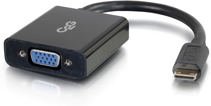 C2G/Cables To Go 41350 HDMI Male to VGA Female Adapter Converter Dongle