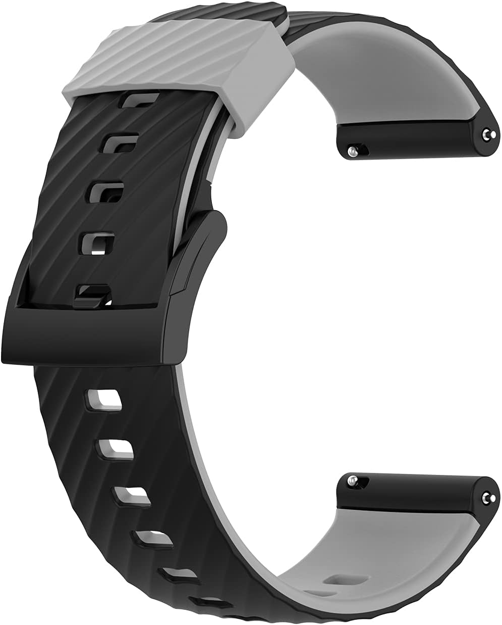 E ECSEM Soft Silicone Bands for iTouch Air 4, Waterproof Adjustable Sport Watch Strap Replacement