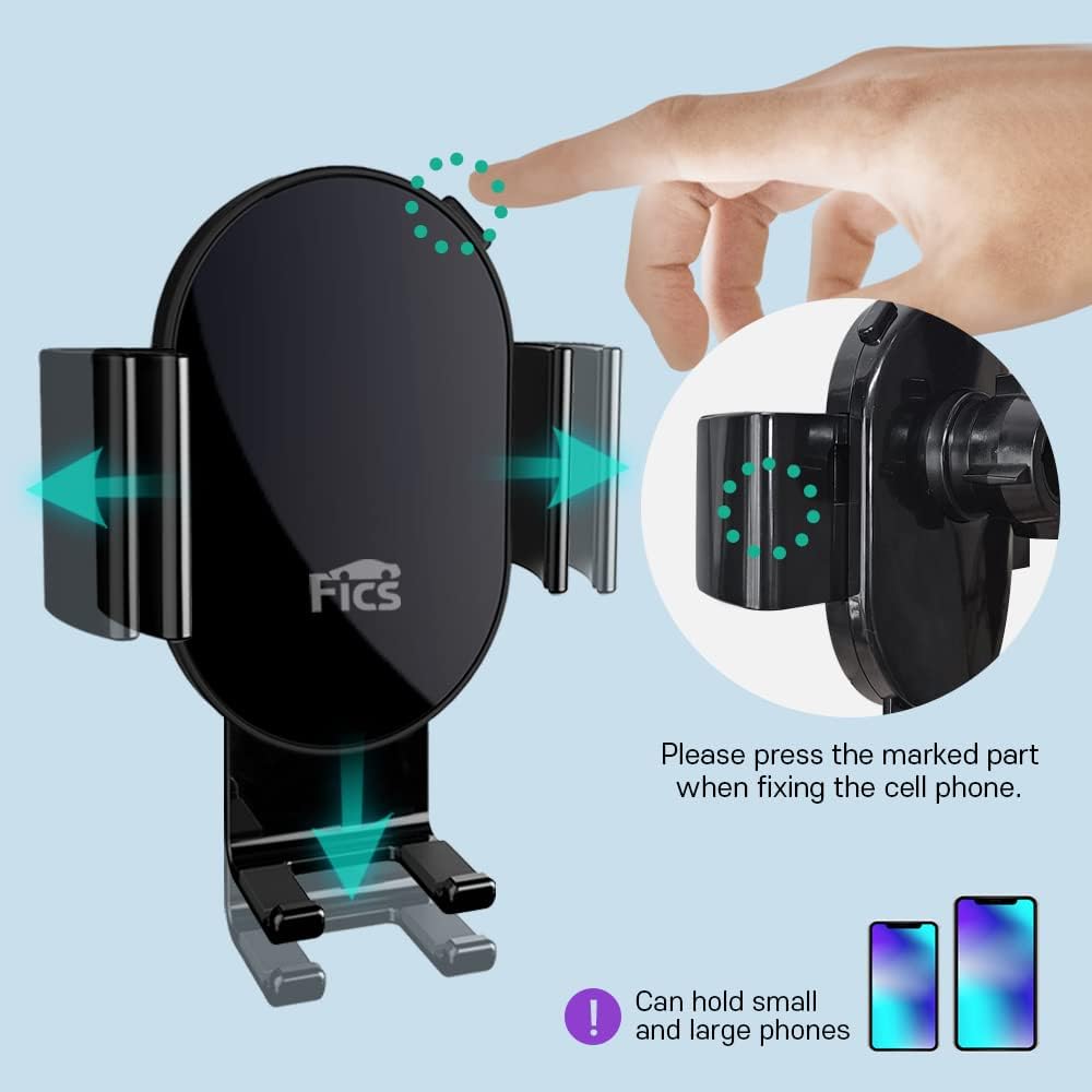 FICS Phone Holder Compatible with Hyundai IONIQ5, Customized Phone Mount Accessories