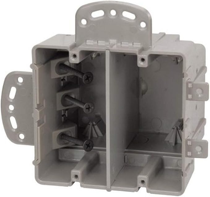 Southwire MSB1G One Gang Device Box with Depth Adjustable, Heavy Duty 42lb