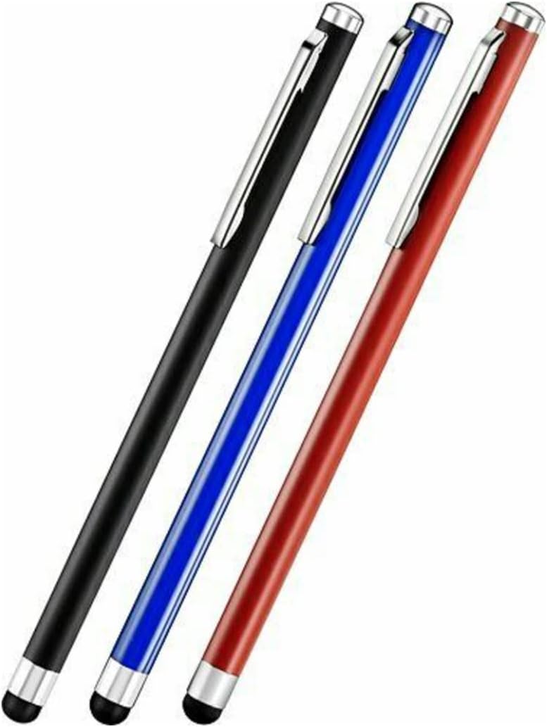 Insignia Stylus Pen [3 Pack] Universal Capacitive Touch Screen Pens for Tablets, iPad Mini, iPad Pro, iPad Air,
