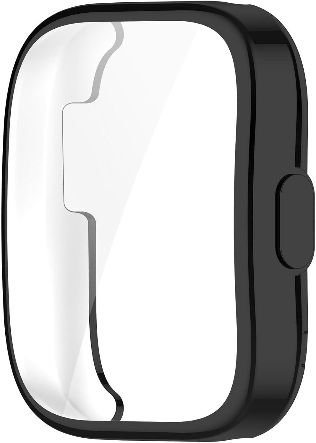 Protective Case for Amazfit Bip 5 Smart Watch, TPU Soft Ultra-Slim Screen Protector Bumper, Black *2