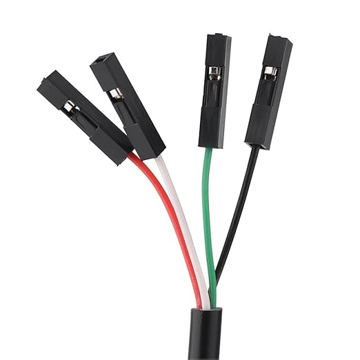 DEWIN USB to TTL Serial - Download Converter Cable Signal 4 Pin, PL2303HX RS232 Upgraded Converter USB to COM/TTL Serial Adapter STC Download Cable,95cm