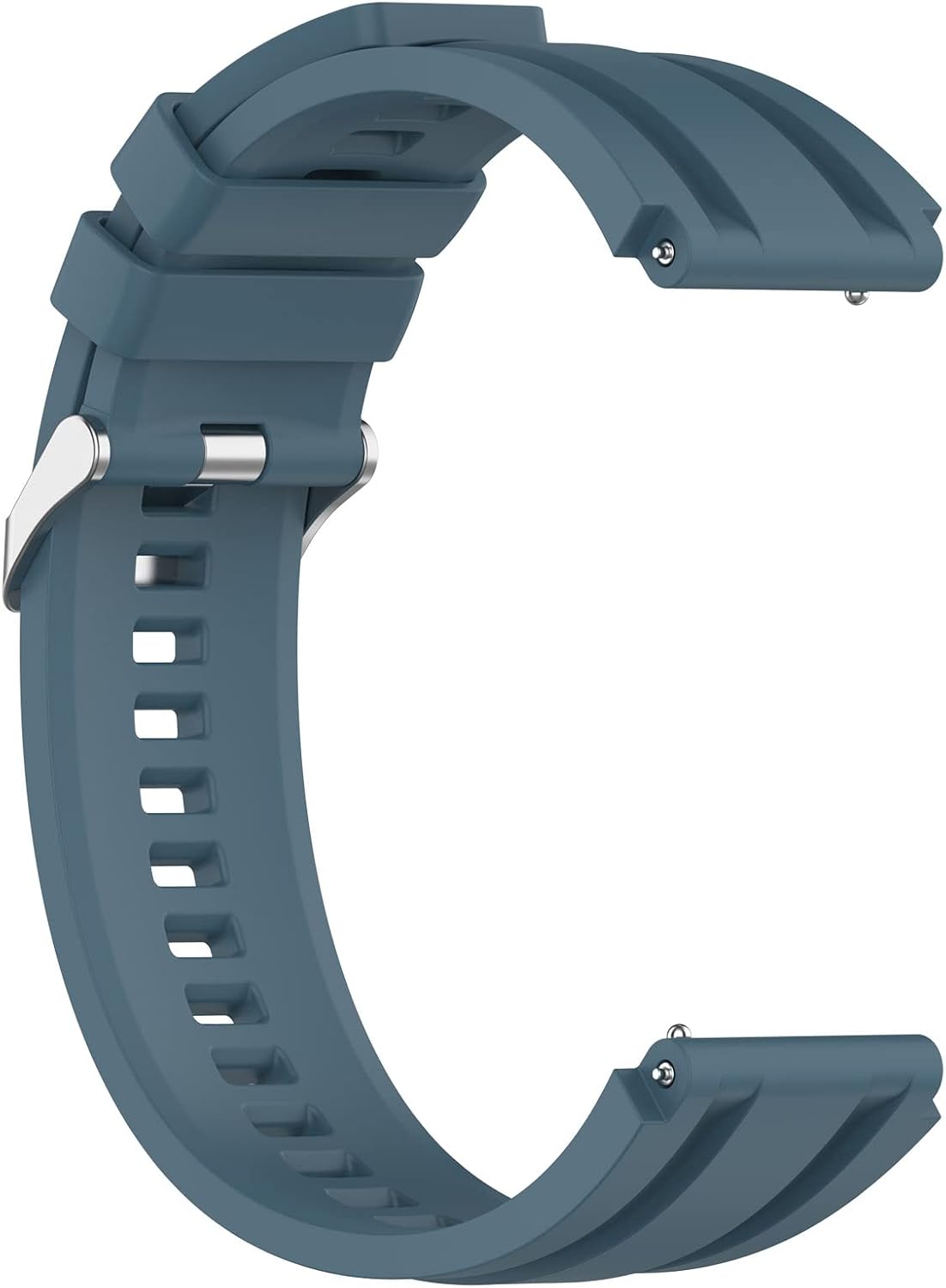 FitTurn 22mm Soft Silicone Bands for Huawei Watch 3/3 Pro/GT2 Pro/GT3 Pro, Replacement Strap for Men Women
