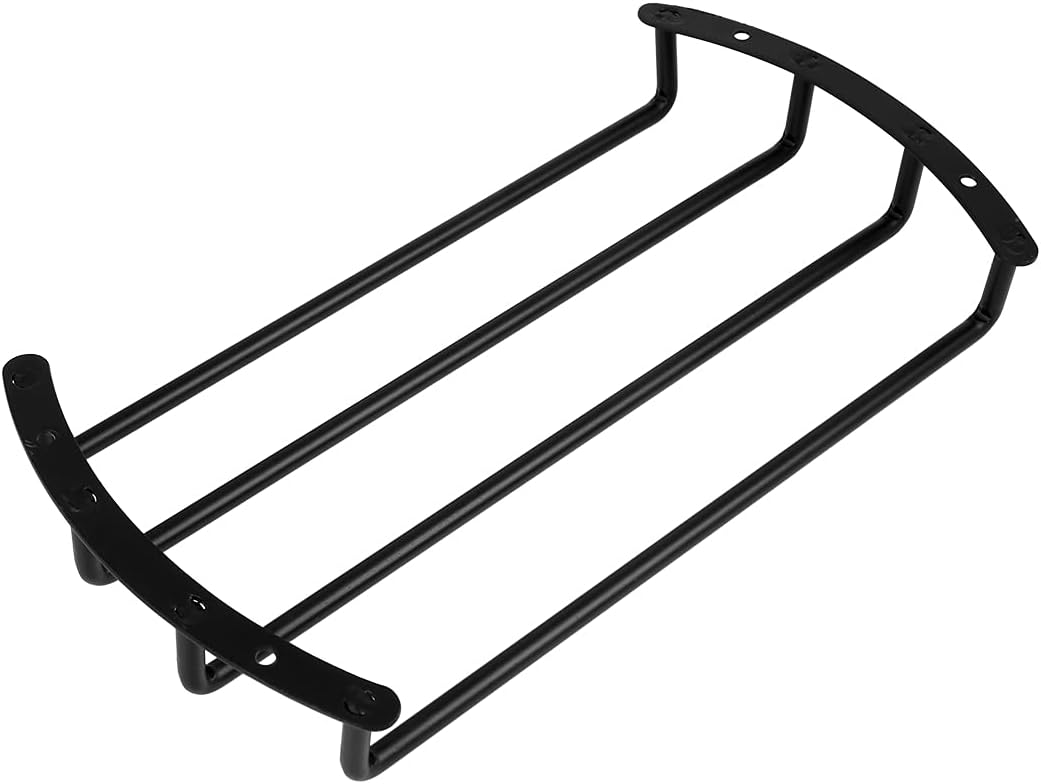 X AUTOHAUX 10 Inch Black Metal Car Bar Grille Subwoofer Speaker Grill Cover Guard - 2pcs