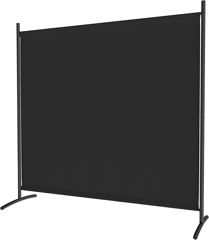 Morngardo Room Divider Privacy Screens Partitions Portable Separating Single Panel Wall Dividers for Home, School, Office, Bedroom, Church, Studio, Conference, Dorm Decor