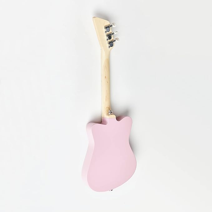 Loog Mini Acoustic kids Guitar for Beginners 3-strings Ages 3+ Learning app and lessons included