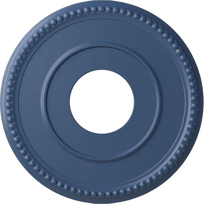 Ekena Millwork CM12BRAMF 12 1/2"OD x 3 7/8"ID x 3/4"P Bradford Ceiling Medallion, Americana