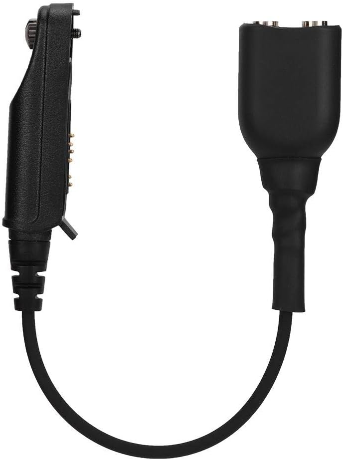 Yoidesu Walkie Talkies Headset Adapter for Baofeng BF-9700, K-head 2 Pin Audio Cable Adapter