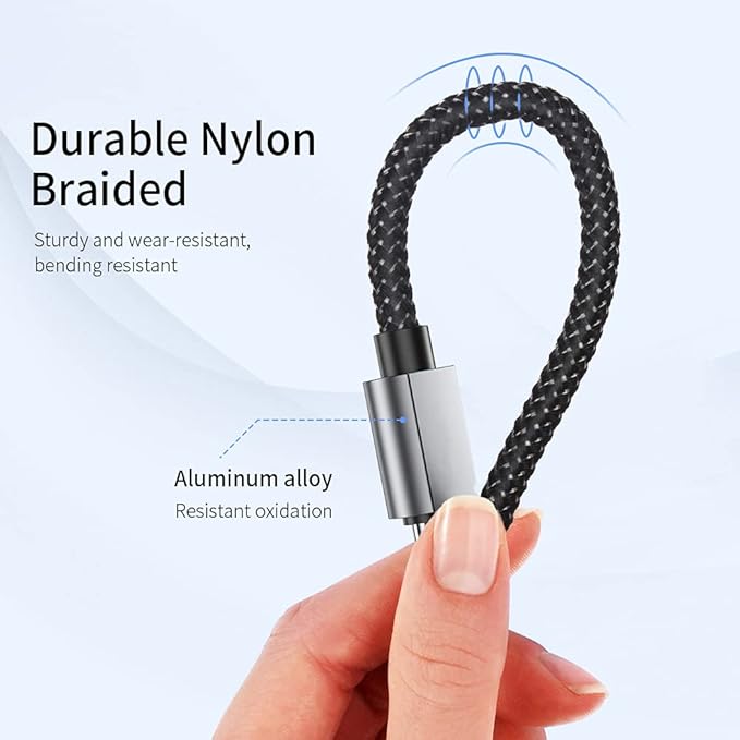 USB C Magnetic Cable (5ft I-Shape), USB2.0 Type C Cord with PD 100W Charge and 480Mbps Data Transfer, Compatible for MacBook Pro/Air iPad Pro and More USB C Devices