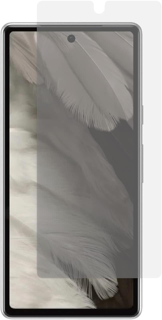 GoTo Tempered Glass Screen Protector for Google Pixel 7a, Crack and Scratch Protection with Easy Install Tray for