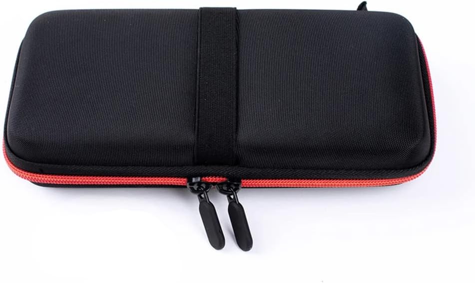 Power Bank Organizer Case, Storage Bag Travel Pouch for ZMI 200W 25000mAh Cell Phone Power with Carabiner (Black)