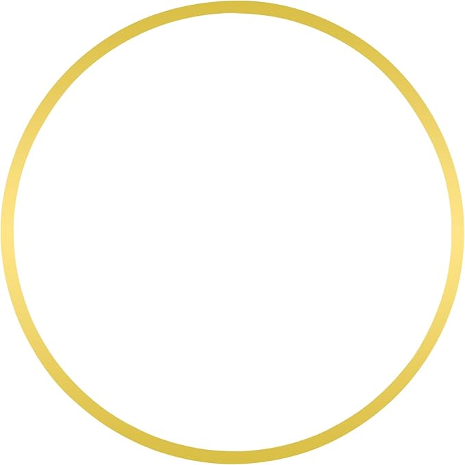 Sweetcrispy Round Bathroom Mirror 20 Inch Gold Metal Framed Wall Mounted Circle Vanity Mirror for Bathroom, Bedroom, Living Room, Entryway, Anti-Rust, Modern Decorative, Hanging or Leaning