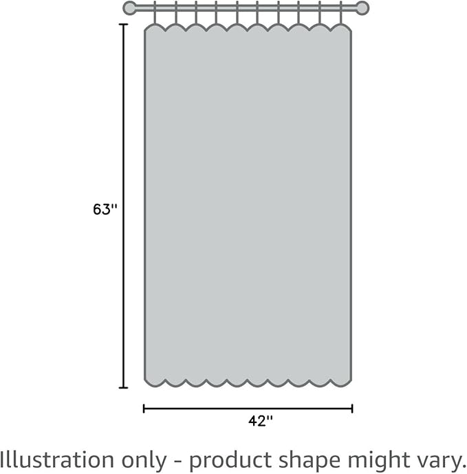 OWENIE Sheer Curtains 63 inch Length 2 Panels Set, Light Weight Soft Solid Light Filtering Fimly Sheer Curtains for Bedroom Living Room, Rod Pocket Window Treatments, Hunter Green, 42Wx63L Inch