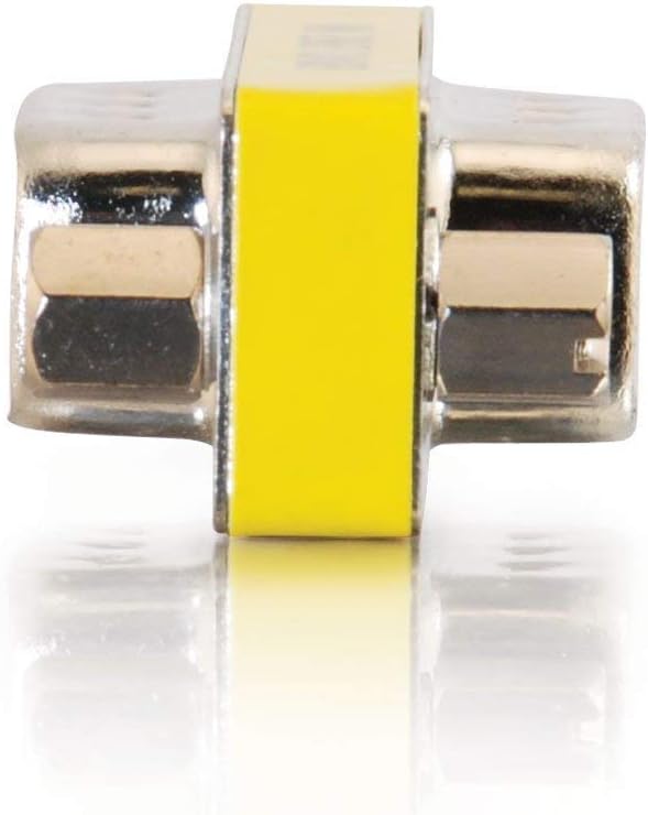 6-Pack 9Pin RS232 Serial Cable DB9 Female to Female Mini Gender Changer Adapter Coupler Connector