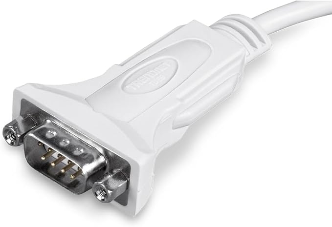 TRENDnet USB to Serial 9-Pin Converter Cable, TU-S9, USB to RS232 Serial Adapter, Supports Windows & Mac, 64cm (25 in.) Cable Length, NDAA Compliant, Plug & Play, White