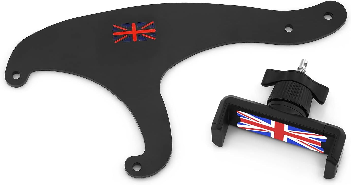 Heinmo Smartphone Cell Phone Cup Mount Holder - Rotatable Clip for Cooper F54 Clubman F55 Hardtop 2014-2020