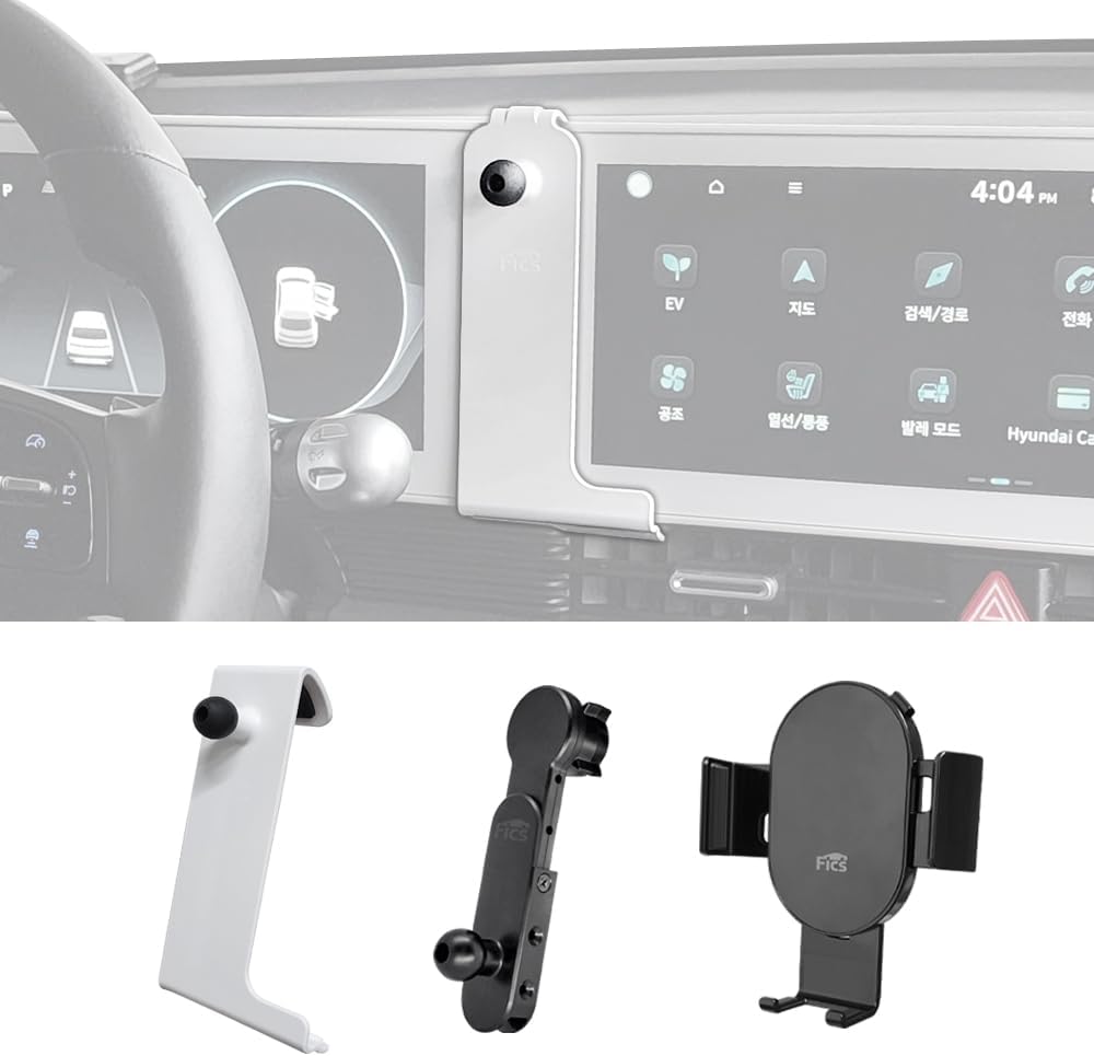 FICS Phone Holder Compatible with Hyundai IONIQ5, Customized Phone Mount Accessories
