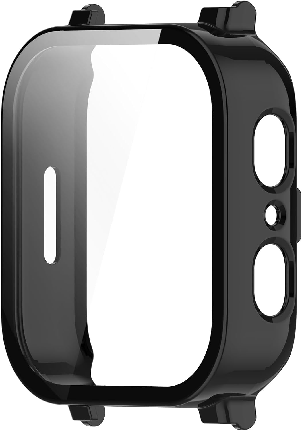 Gabb Watch 3 Case Cover for Kids, Scratch-Resistant Hard PC Protective Case & Tempered Glass Screen Protector (Black)