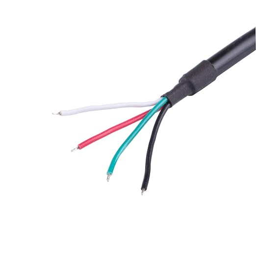 USB to RS485 Serial Cable FT232RL Chipset Data Adapter Converter Cable Compatible for USB-RS485-WE-1800-BT Support Win7 8 10 XP Android Mac Linux (Transparent USB Housing)