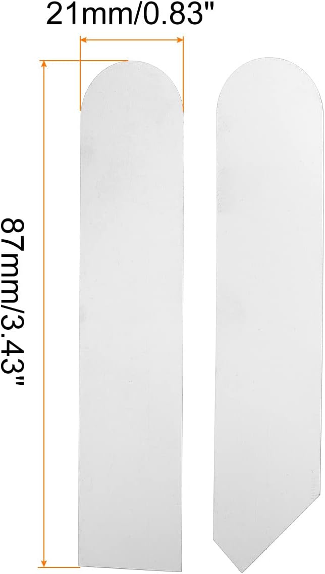 PATIKIL Flat Curved Spudger Kit, Professional Stainless Steel Pry Blade Tool for Mobile Phone Repair, 3 Set