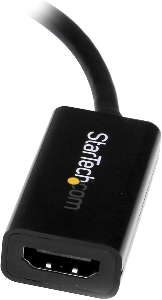 StarTech.com MDP2HD4KS Mini DisplayPort to HDMI Audio/Video Converter, Black