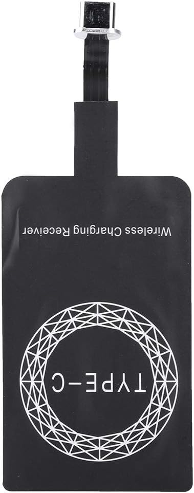 Hakeeta Universal Ultra Slim Wireless Charger - Qi Receiver for Android/iOS/Type C Mobile Phones