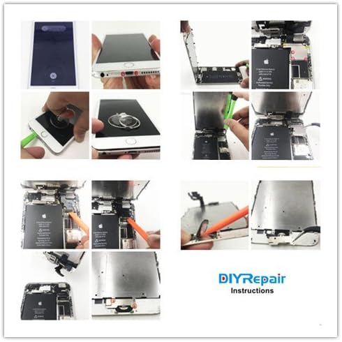 iPhone 6 Screen Replacement 4.7', 3D Touch Display Full Repair Kit, Digitizer Assembly with Tools Set