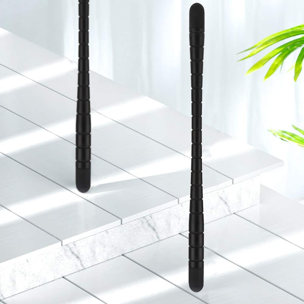 Junluck Black Double-Head Capacitive Stylus Pen for Touch Screen Phone and Tablet