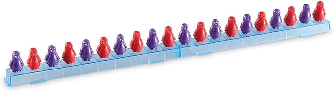 Learning Resources Penguins On Ice Math Activity Set, Homeschool, Early Math Skills, 110 Pieces, Ages 5+
