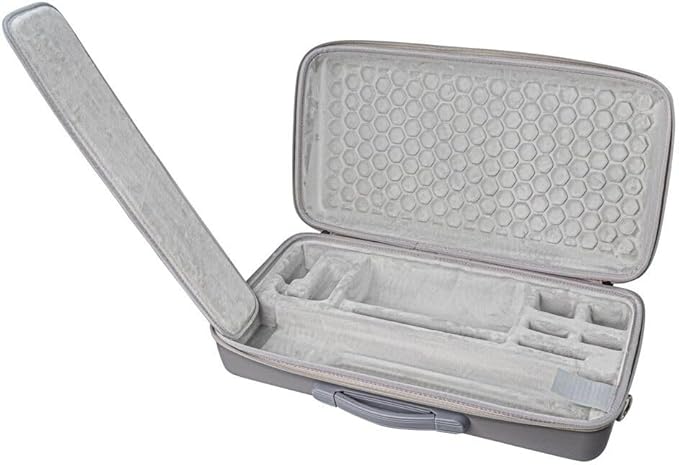Carrying Case Protective Hard Travel Case For X-GIMI For M-oGo 4 2025 Portable Projector Storage Bag With Custom EVA Interior With Compartments Waterproof Anti-shock Storage Container Grey