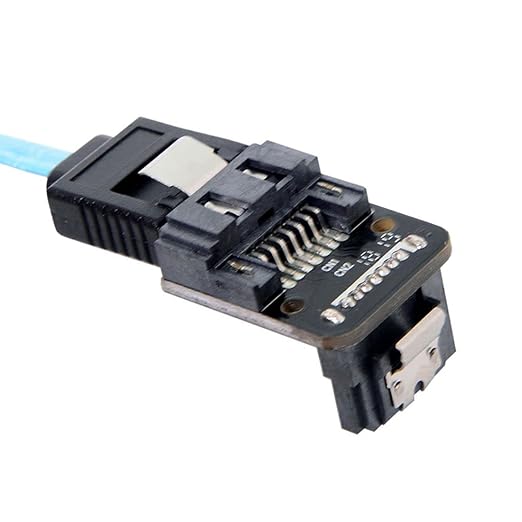 chenyang SATA 7Pin Female to 7pin Male 90 Degree Angled Adapter Mainboard Motherboard for Desktops SSD HDD 6Gbps Data Convertor
