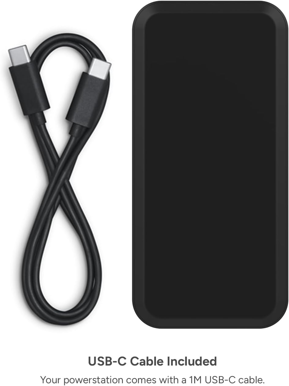 mophie powerstation prime20 - Ultra-Compact Portable Power Bank with 20,000mAh Internal Battery, 18W USB-C PD Fast