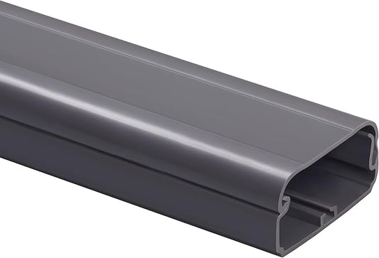 TV Cord Hider - 39in(3xL13in) Cord Covers for Wall Mounted TV Cable Hider Wall Kit | Wire Hiders for TV on Wall, Wire Covers for Cords, Cord Concealer Hide Cords, 1.5" W*0.75" H, Grey