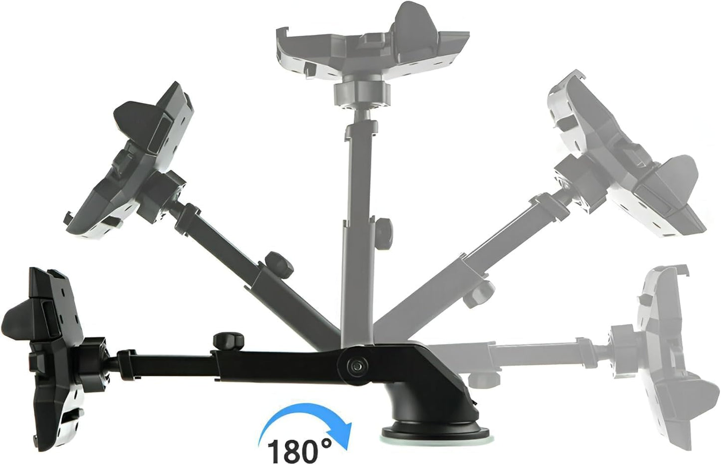 Phone Holders for Car Windshield/Dashboard, One Touch Technology Phone Stand, Universal Cradle for Smartphones