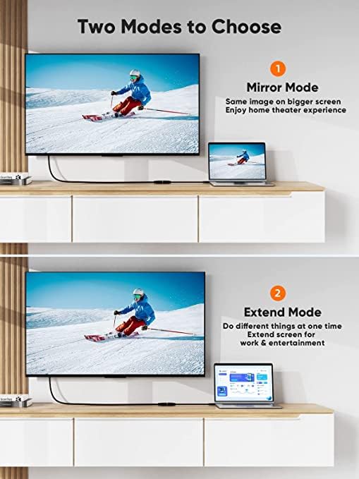 CableCreation HDMI Male to DVI Female 0.5ft [3 Pack], Bi-Directional HDMI Male to DVI-I (24+5) Female Adapter, for PC, TV, TV Box, PS5, Blue-ray, Xbox,Switch